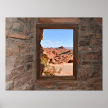 Innenkabine mit Aussicht auf das Feuertal