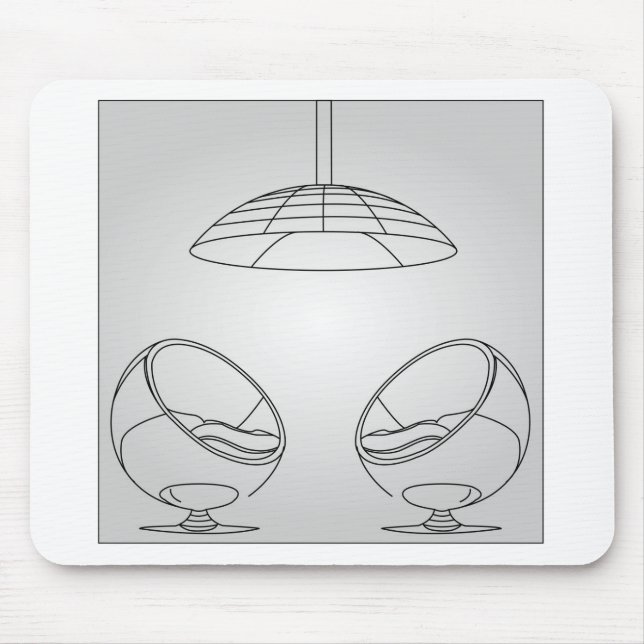 Innenmöbel mit Beleuchtung Mousepad (Vorne)