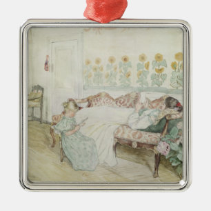 Innenraum, 1898 ornament aus metall