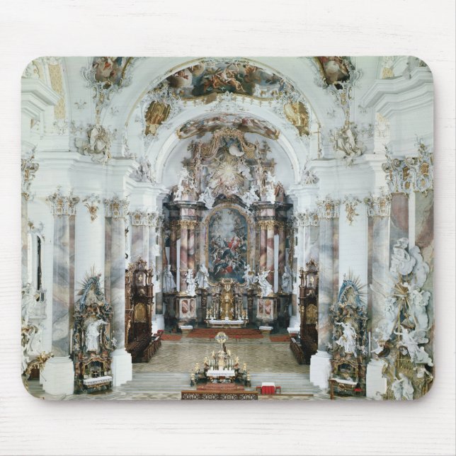 Innenraum der Benediktinerabteikirche Mousepad (Vorne)