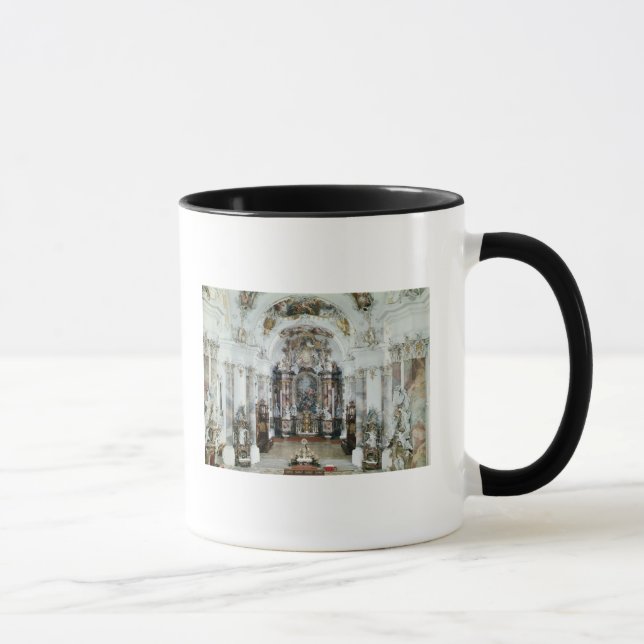 Innenraum der Benediktinerabteikirche Tasse (Rechts)