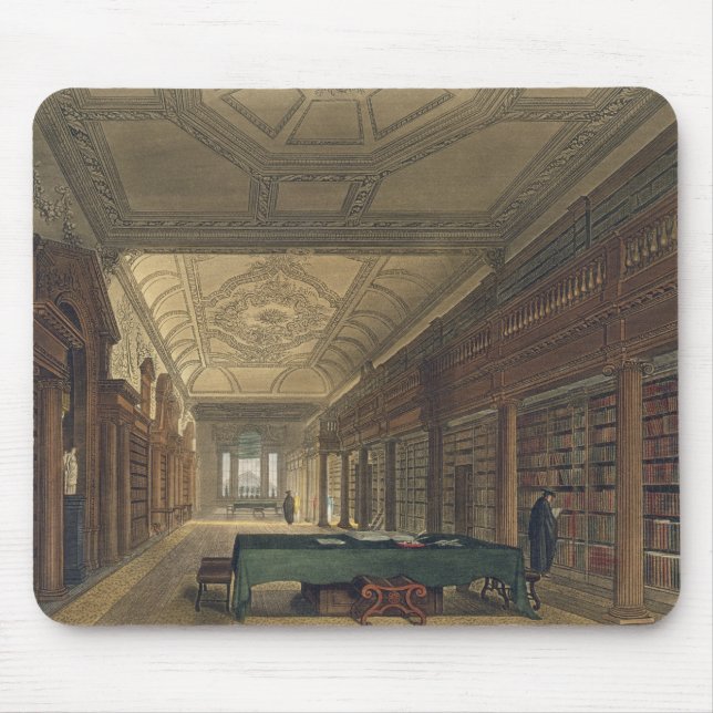 Innenraum der Bibliothek von Christus-Kirche, Mousepad (Vorne)