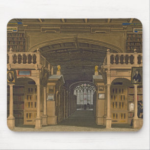 Innenraum der Bodleian Bibliothek, Illustration Mousepad