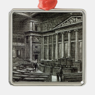 Innenraum der Häuser des Parlaments, Wien Ornament Aus Metall