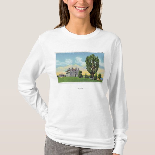Innenraum der Jesuit-Kapelle im alten T-Shirt (Vorderseite)