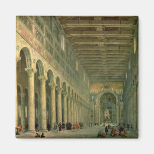 Innenraum der Kirche von San Paolo Fuori Le Magnet