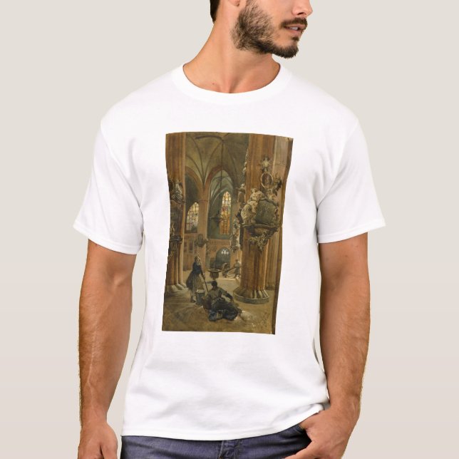 Innenraum der Kirche von Sankt Nikolaus, Berlin T-Shirt (Vorderseite)