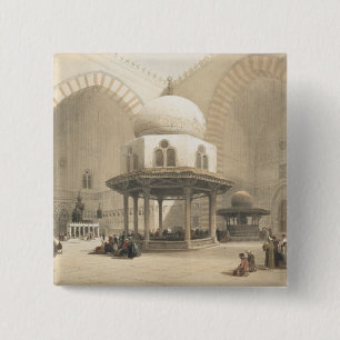 Innenraum der Moschee des Sultans-EL Ghoree, Ca Button