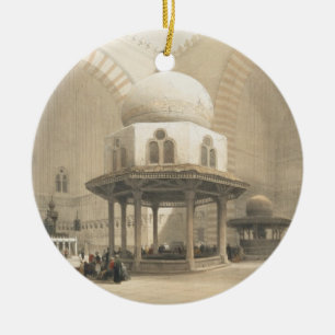 Innenraum der Moschee des Sultans-EL Ghoree, Ca Keramik Ornament