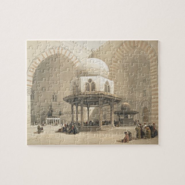 Innenraum der Moschee des Sultans-EL Ghoree, Ca Puzzle (Horizontal)