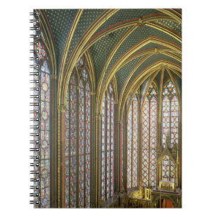Innenraum der oberen Kapelle, die, angefangen 1 Notizblock