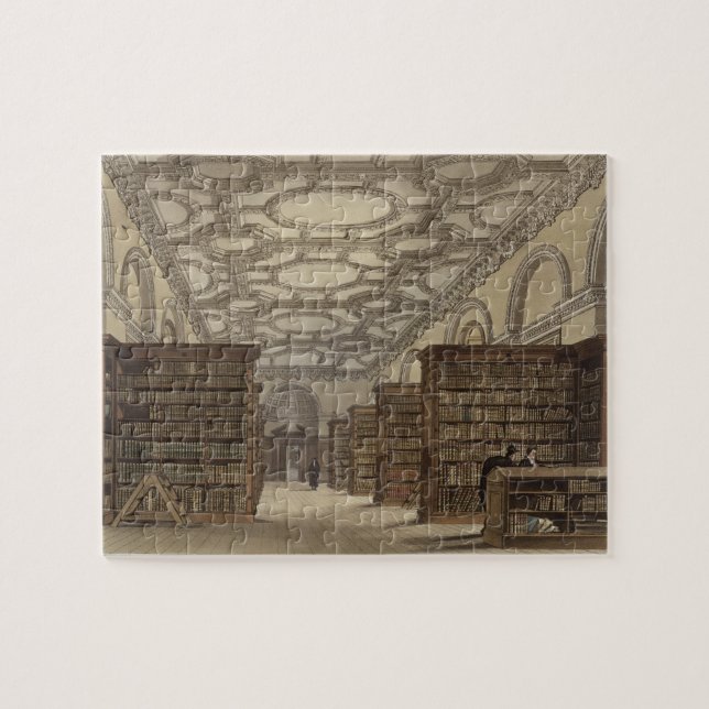 Innenraum der öffentlichen Bibliothek, Cambridge, Puzzle (Horizontal)