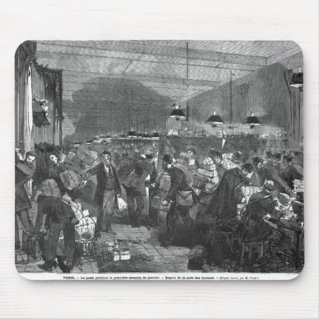Innenraum der Paris-Post Mousepad (Vorne)