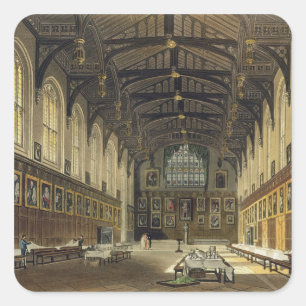 Innenraum des Halls von Christus-Kirche, Quadratischer Aufkleber