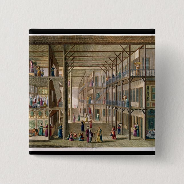 Innenraum des Harems des großen Lords von Constan Button (Vorderseite)