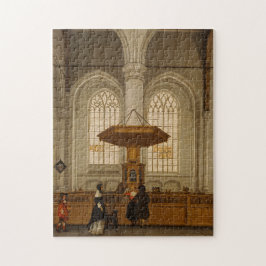 Innenraum des Laurenskerk in Rotterdam, 1662 Puzzle