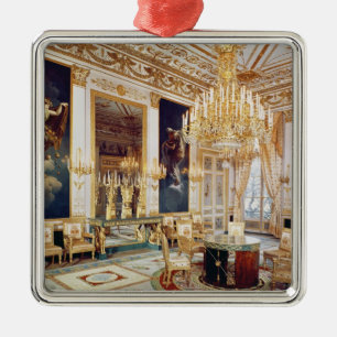 Innenraum des Salon-DES Quatre Saisons Ornament Aus Metall