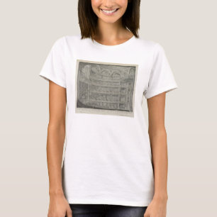 Innenraum des späten Theaters königlich, Drury T-Shirt