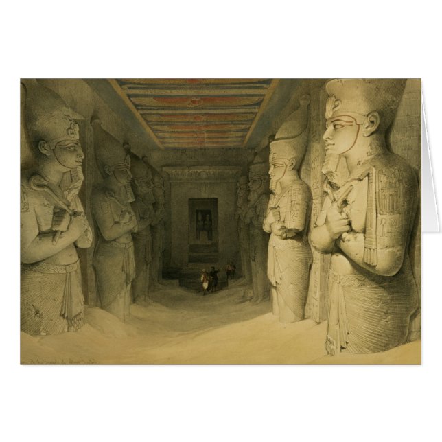 Innenraum des Tempels von Abu Simbel, von "Ägypten (Vorderseite (Horizontal))
