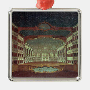 Innenraum des Theaters Sans Samuele, Venedig Ornament Aus Metall