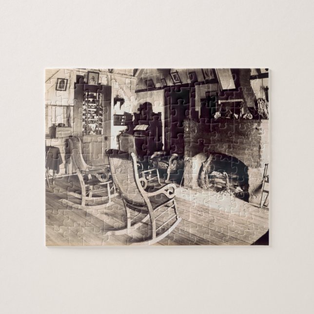 Innenraum einer amerikanischen hölzernen puzzle (Horizontal)