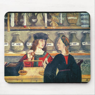 Innenraum einer Apotheke Mousepad