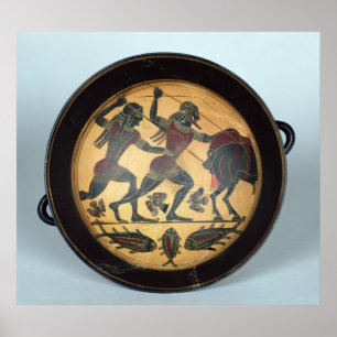 Innenraum einer Schale Poster