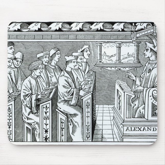 Innenraum einer Schule Mousepad (Vorne)