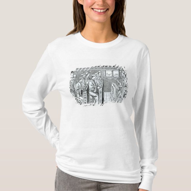 Innenraum einer Schule T-Shirt (Vorderseite)