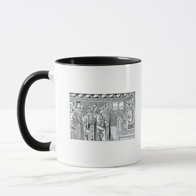 Innenraum einer Schule Tasse (Links)