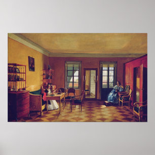 Innenraum eines Dachbodens Poster