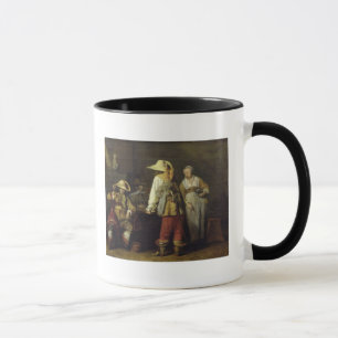 Innenraum eines Gasthauses, 1636 Tasse