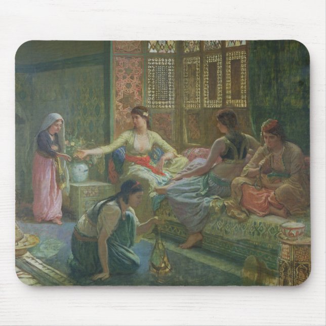 Innenraum eines Harems, c.1865 Mousepad (Vorne)