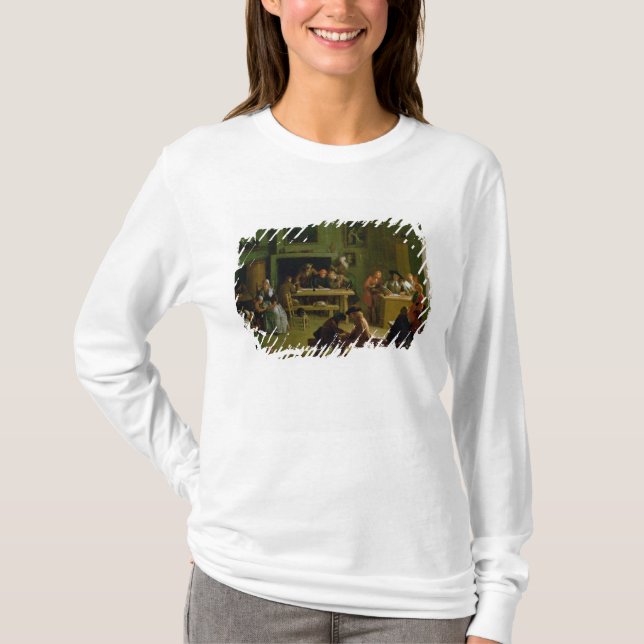 Innenraum eines Klassenzimmers T-Shirt (Vorderseite)