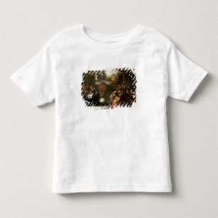 Innenraum eines Raumes mit Geographen Kleinkind T-shirt