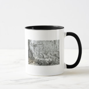 Innenraum eines Urwaldes in den Amazonas Tasse