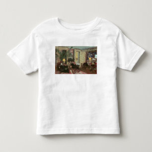 Innenraum oder, der Salon mit drei Lampen, 1899 Kleinkind T-shirt