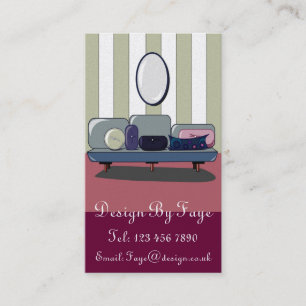 Innenraum-oder Möbel-Designer-Visitenkarte Visitenkarte