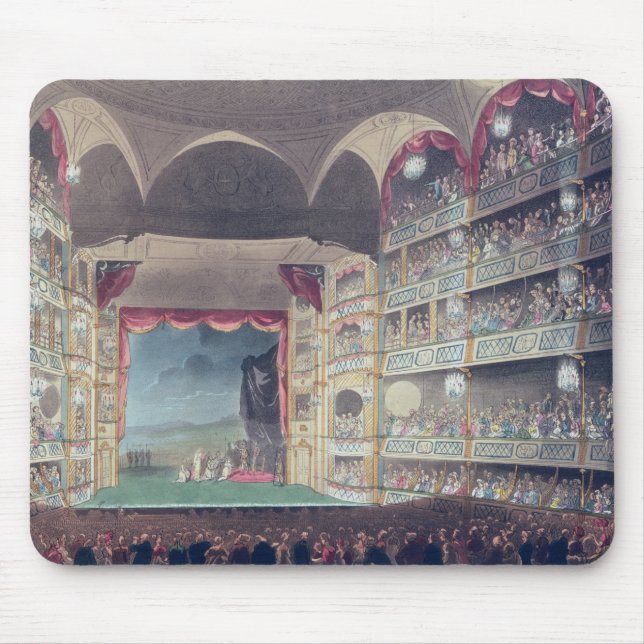 Innenraum von Drury Weg-Theater, 1808 Mousepad (Vorne)