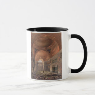 Innenraum von Haghia Sophia, Konstantinopel, Tasse