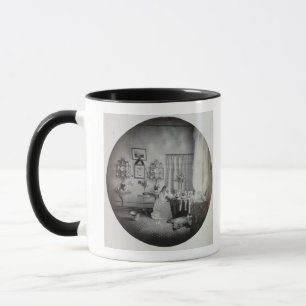 Innenraum von Muckross Haus, c.1865 (Albumendruck) Tasse
