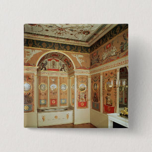 Innenraum von Napoleons Badezimmer, im Jahre 1807 Button