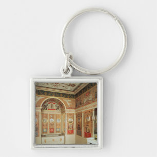 Innenraum von Napoleons Badezimmer, im Jahre 1807 Schlüsselanhänger