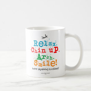 InnenSkydiving ist eine Explosion! Tasse
