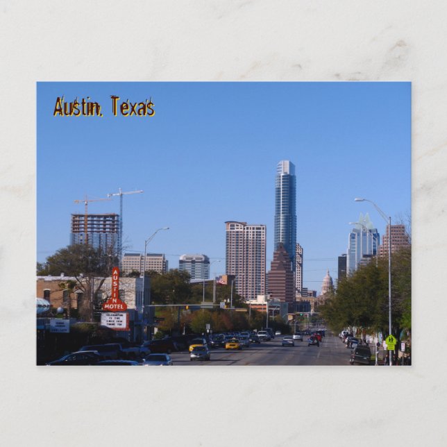 Innenstadt vom Südkongress Postkarte (Vorderseite)