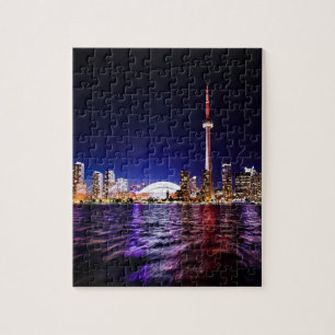 Innenstadt von Toronto Kanada Stadtansicht bei Nac Puzzle