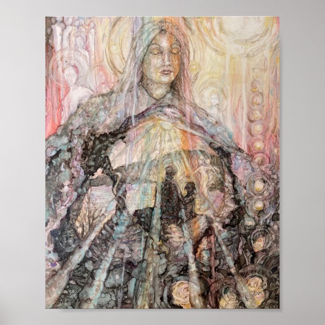 "Innentempel" drucken Poster (Vorne)