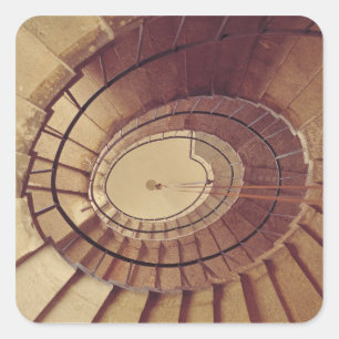 Innentreppenhaus, 1560-61 quadratischer aufkleber