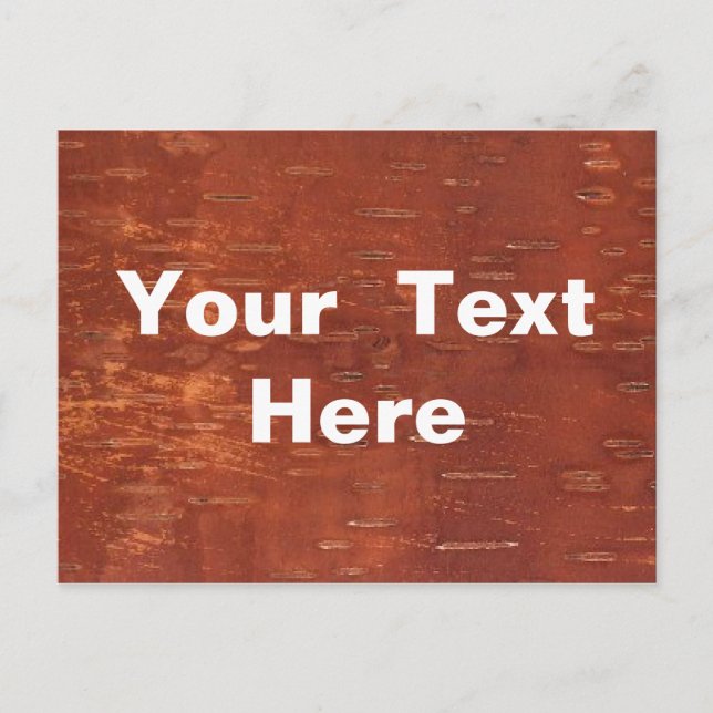 Inner Birch Bark Postkarte (Vorderseite)