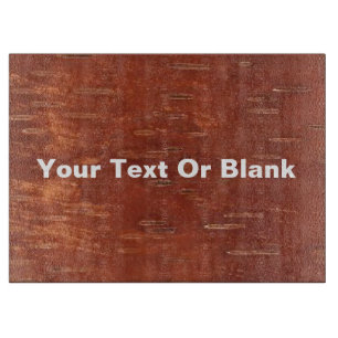 Inner Birch Bark Schneidebrett